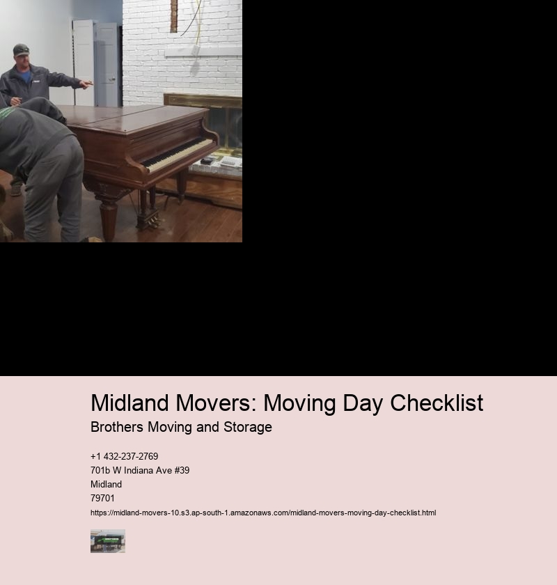 Midland Movers: Local Moves